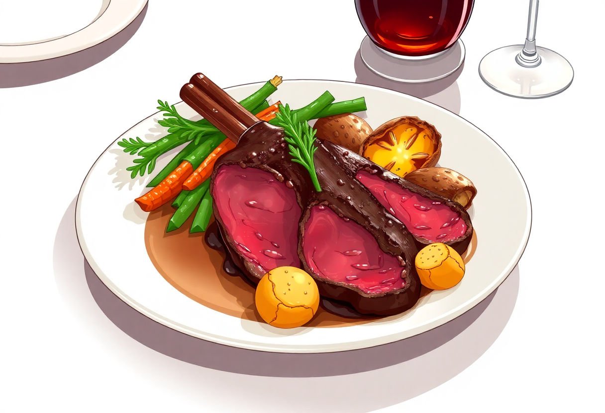 Associations gourmandes : rosbeef et légumes rôtis