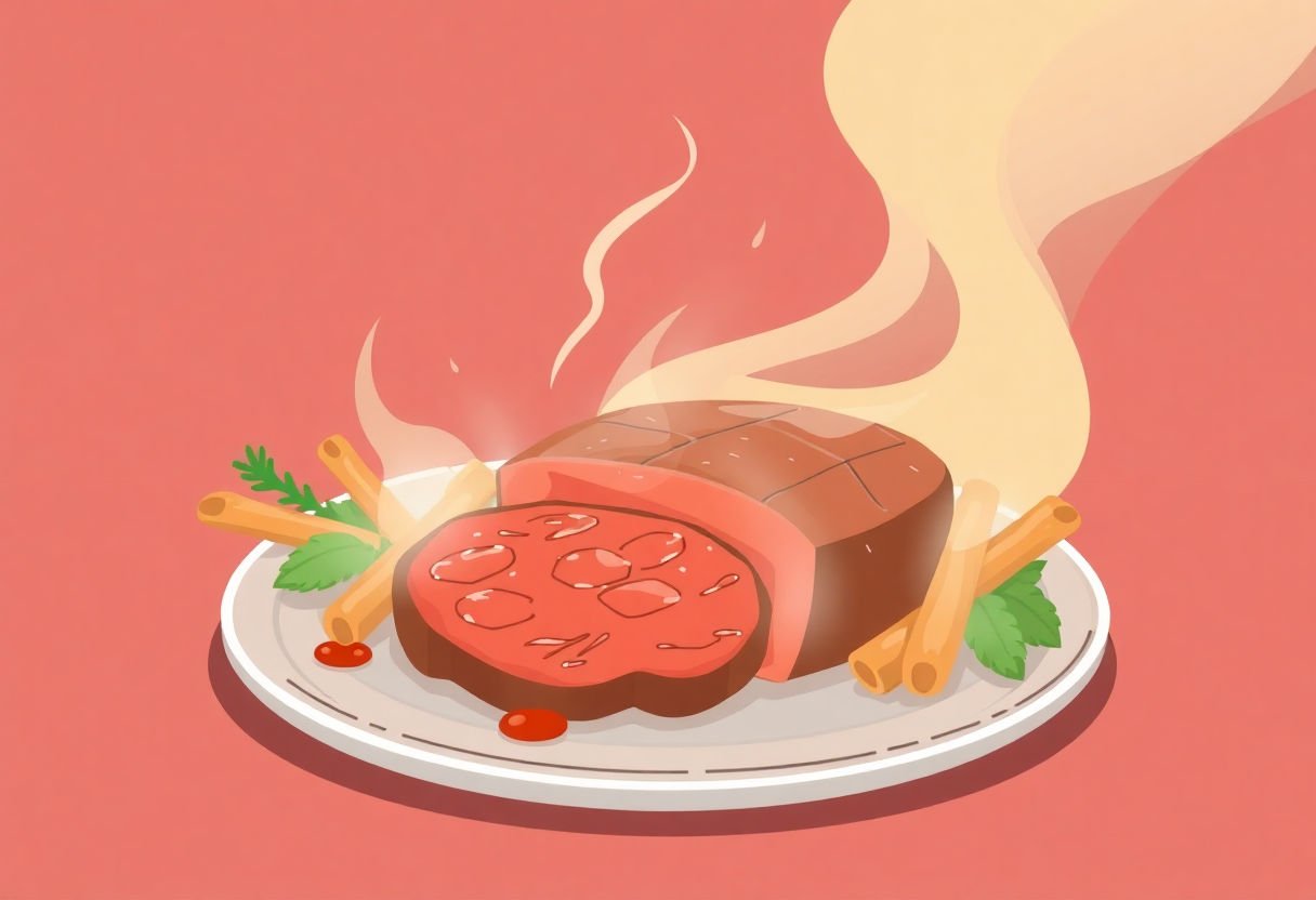 Rosbeef revisité d'une manière moderne