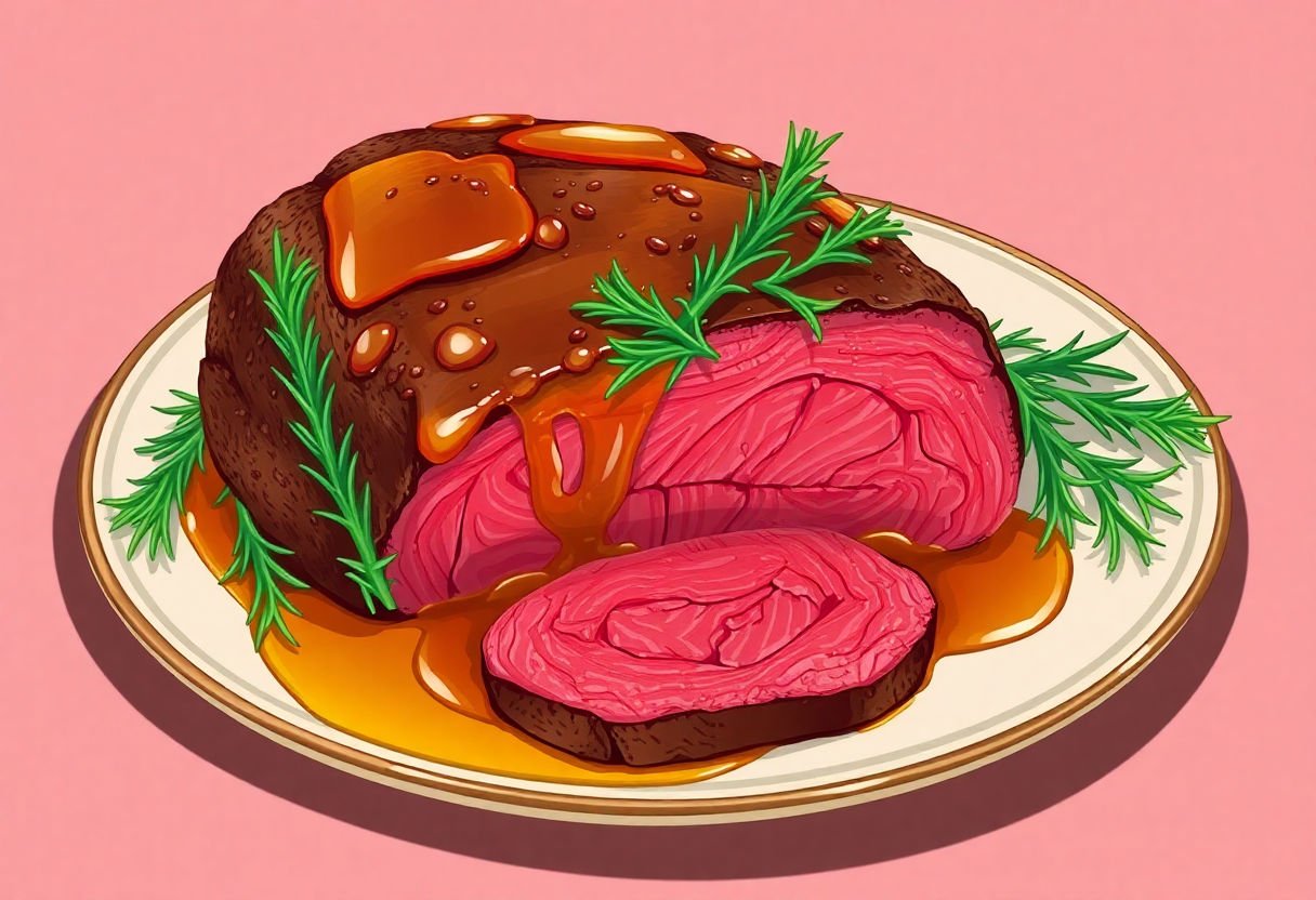 Innovez avec un rosbeef au miel et romarin