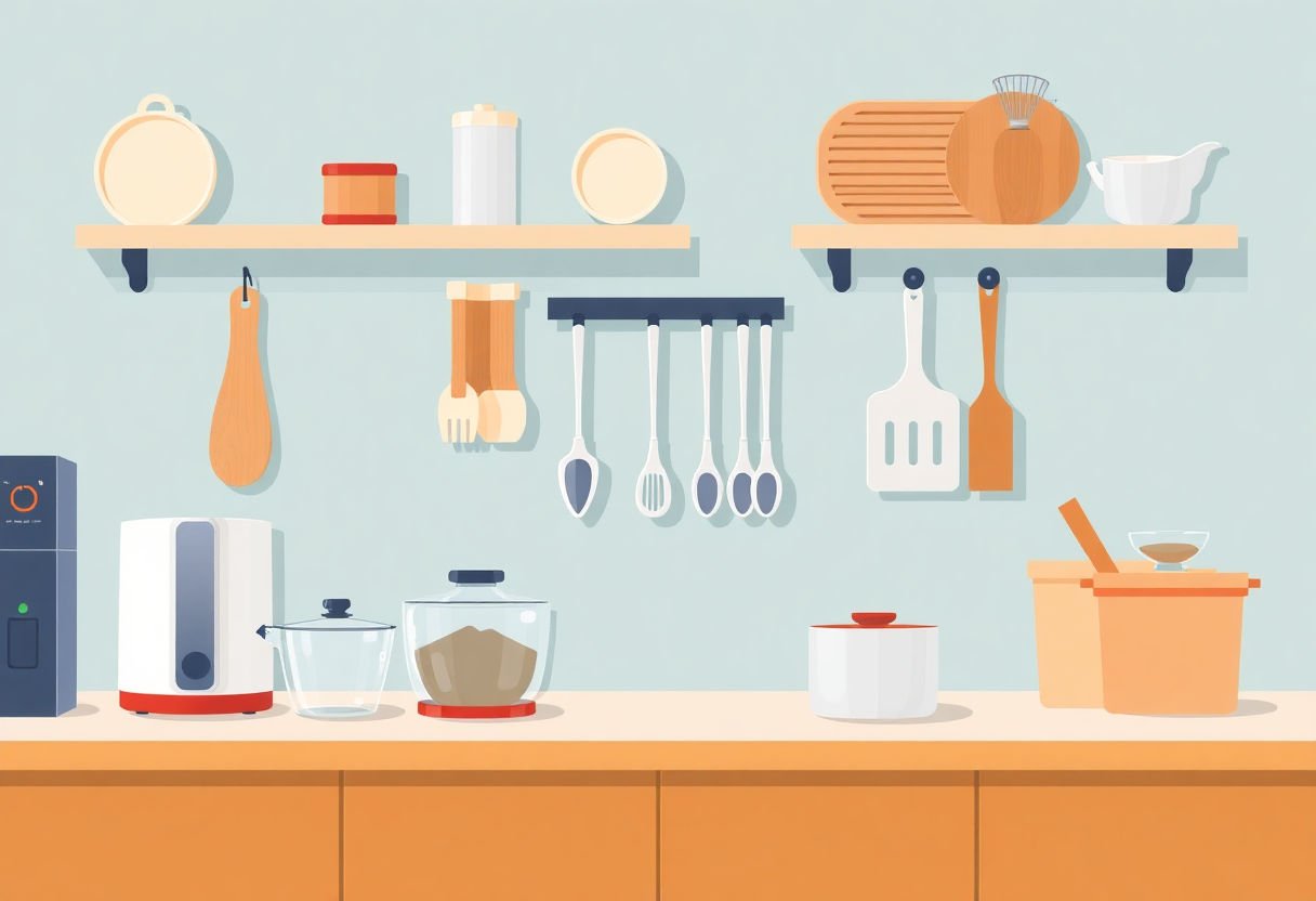 Accessoires de cuisine connectés en démonstration